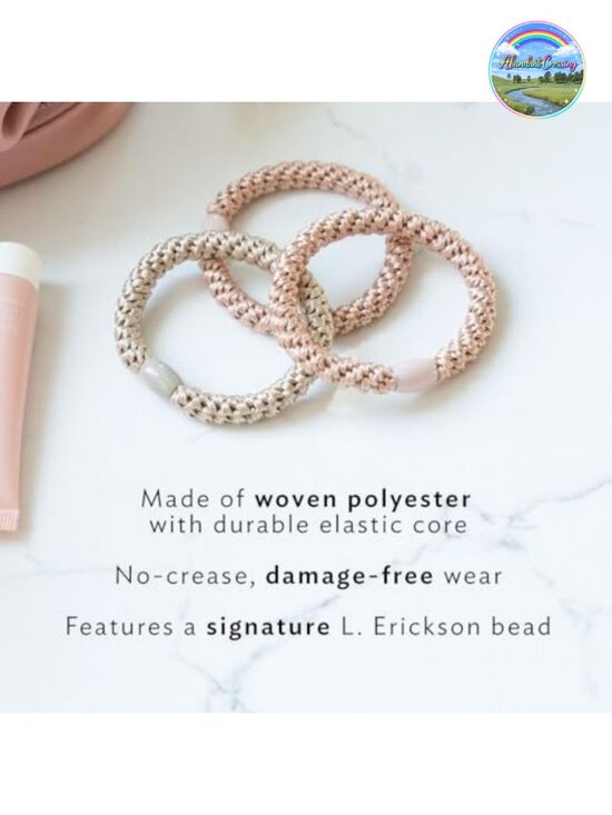 Grab & Go Pony Tube 15 Pack - No-Crease Damage-Free Strong Hold Hair Ties main image 4
